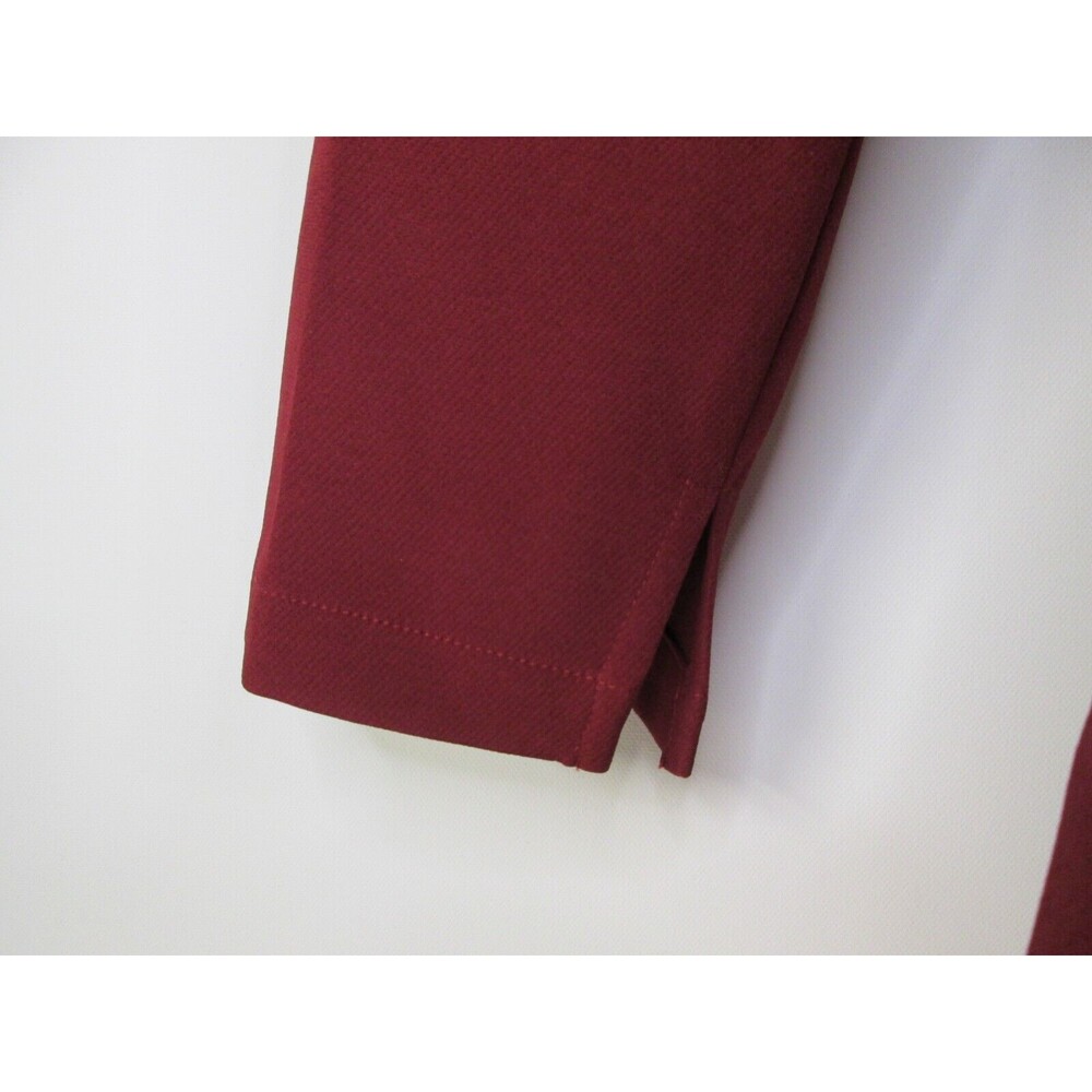 Commense Burgundy Buttoned Jacket - Picture 11 of 12